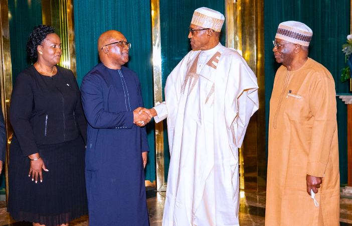 Rapport d’audience accordée par le président du Nigeria, son excellence, Mr. Muhammadu Buhari, au conseil d’administration de l’ABAO